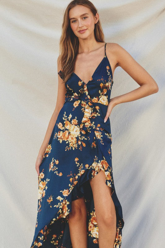 Pagoda Dress - Floral – Style Me Luxe