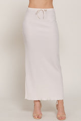 OPAL - TEXTURED KNIT MIDI SKIRT
