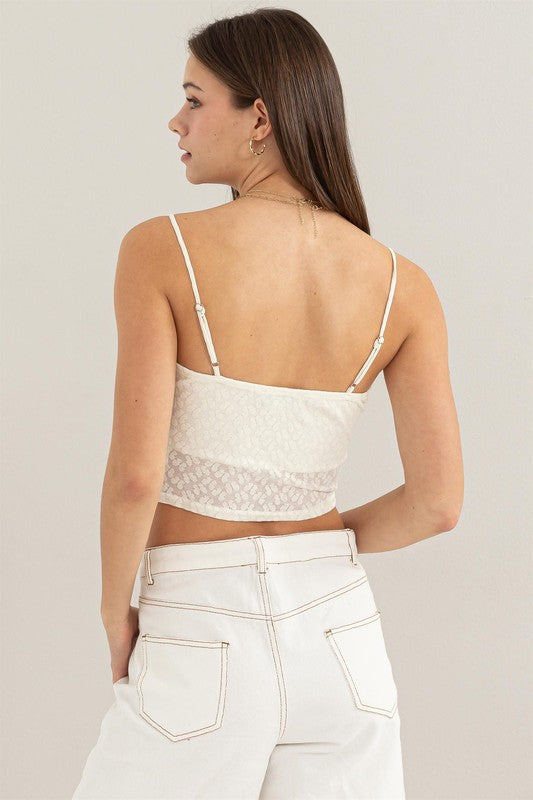 TEXTURED SLINKY CAMI