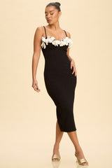 DAISY - CROCHET CAMI MIDI DRESS