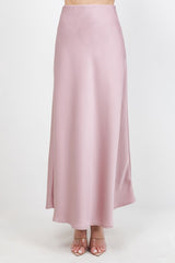 SATIN MAXI SKIRT
