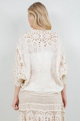 RIVIERA -CROCHET KIMINO