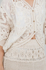 RIVIERA -CROCHET KIMINO
