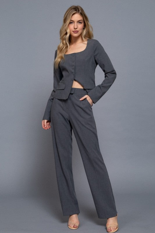 SLATE - TROUSER