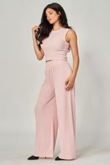 TIFFANY - CRINKLE KNIT PANT