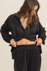 PLISSE - PLEATED TOP