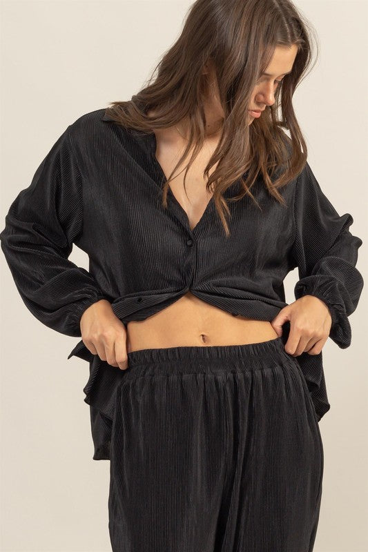 PLISSE - PLEATED TOP