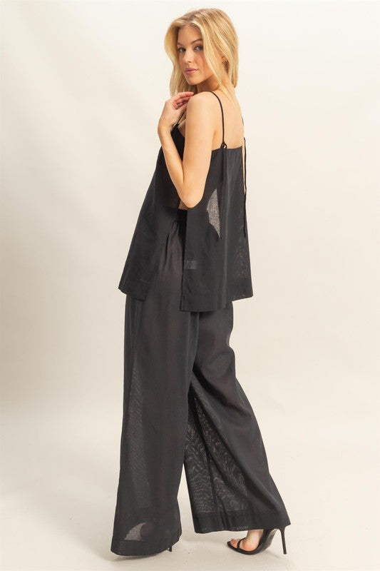 KATRINA - CAMI TUNIC WITH BUTTONS