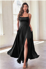 MILANA - SATIN A-LINE GOWN *SPECIAL ORDER DRESS