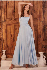 MILANA - SATIN ALINE GOWN