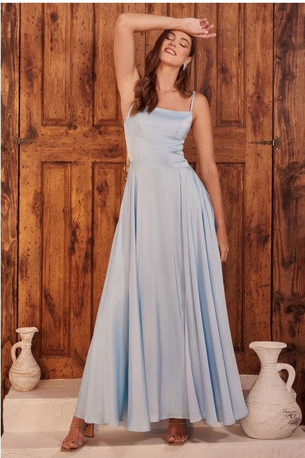 MILANA - SATIN ALINE GOWN