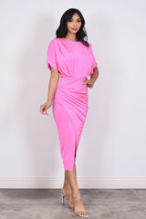 VENETIAN - CREW WRAP DRESS