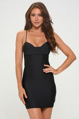 YOGA - STRAPPY CASINO MINI DRESS