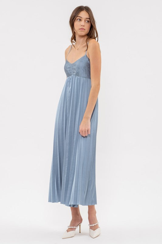 SOFI - PLEAT EMPIRE CAMI DRESS