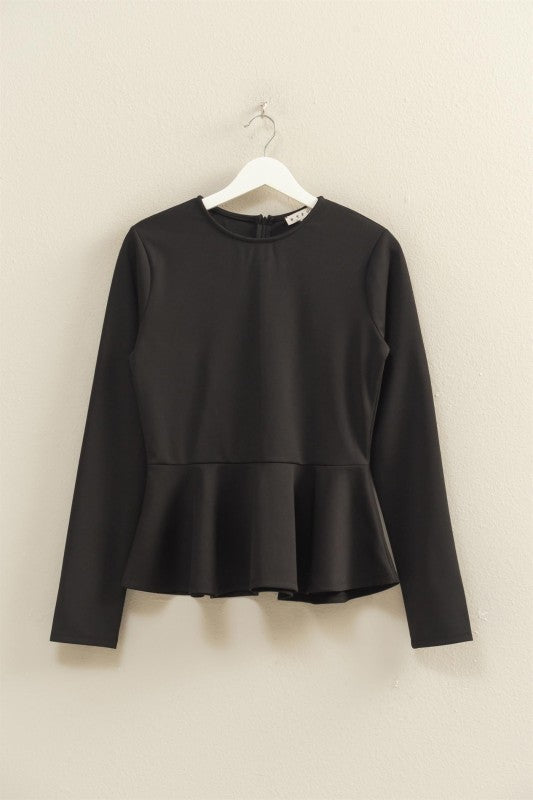 PEPLUM TOP