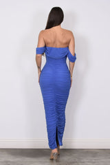 PARIS MAXI - OFF SHOULDER DRESS