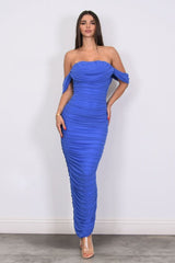 PARIS MAXI - OFF SHOULDER DRESS