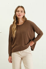 ESSENTIAL - EXTENDED SHOULDER SWEATER