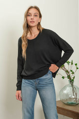 ESSENTIAL - EXTENDED SHOULDER SWEATER