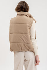 ZIP PUFFER VEST