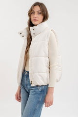 ZIP PUFFER VEST