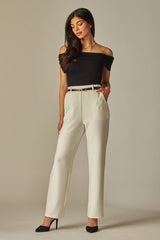 SCUBA - SLIM PANT WITH BELT