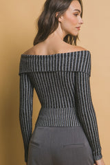 BARDOT ZIP SWEATER