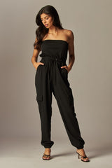 ORIANA - TUBE CARGO JUMPSUIT