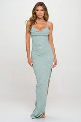HOLLYWOOD - GLITTER MAXI DRESS