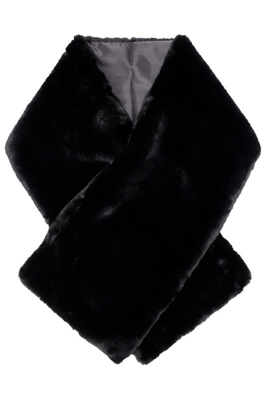 FAUX FUR STOLE