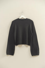 EMBROIDERED DETAIL SWEATER