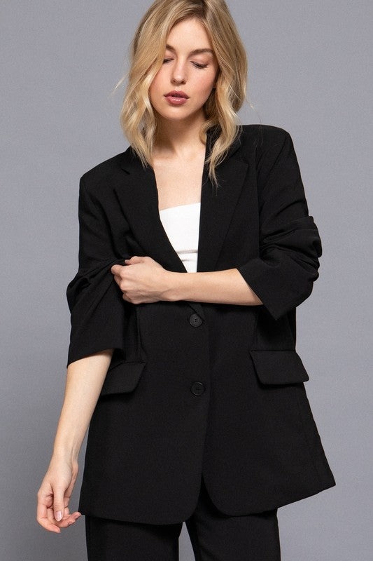 SLATE - OVERSIZE BLAZER