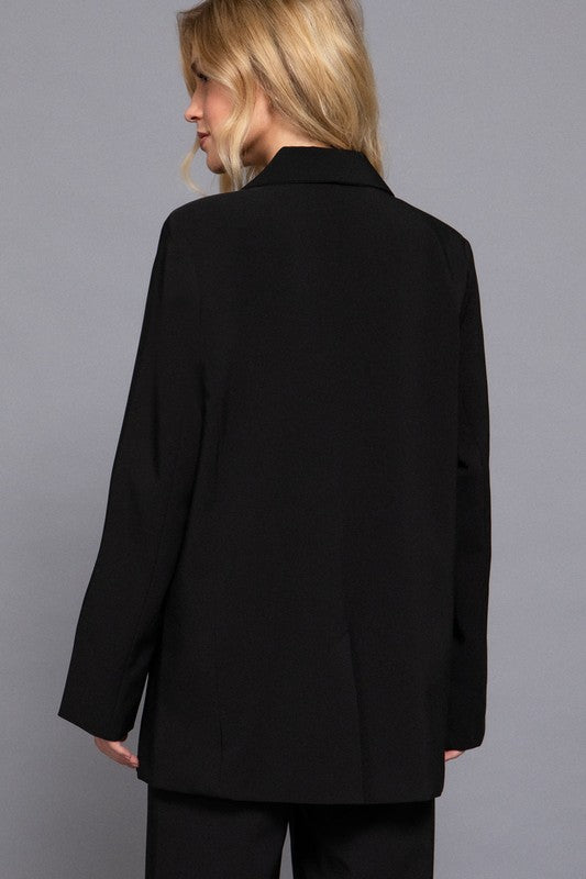 SLATE - OVERSIZE BLAZER