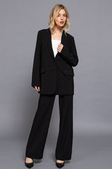 SLATE - TROUSER WITH ELASTIC WAIST