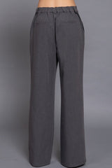 SLATE - TROUSER WITH ELASTIC WAIST
