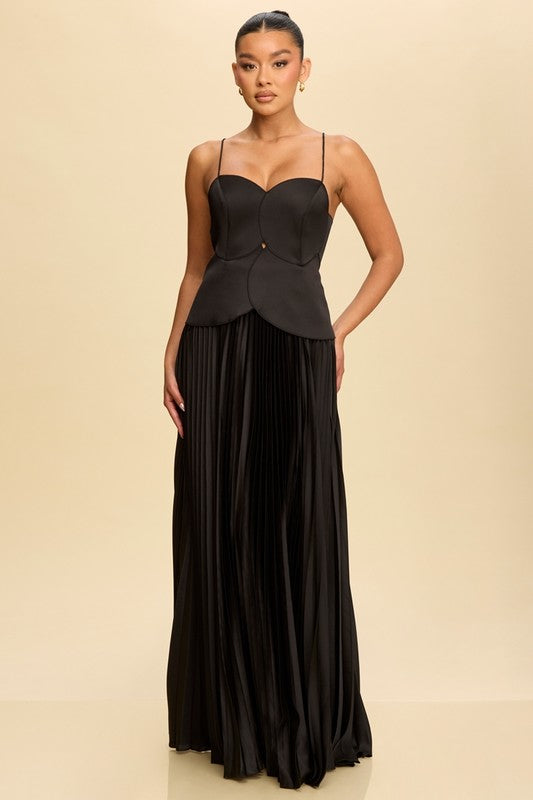 COUTURE - CIRCLE TUBE PLEATED DRESS