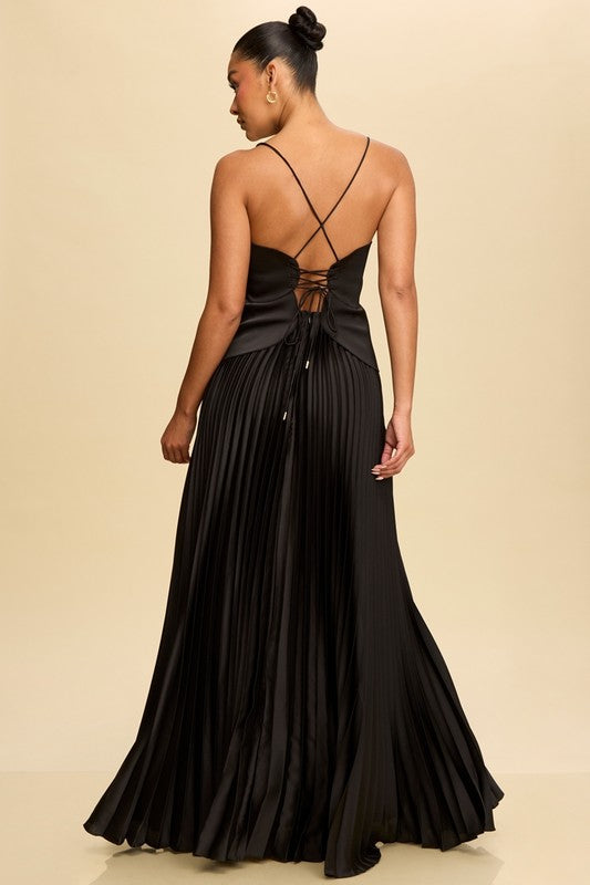 COUTURE - CIRCLE TUBE PLEATED DRESS