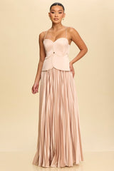 COUTURE - CIRCLE TUBE PLEATED DRESS