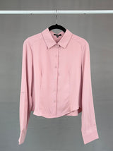 LONG SLEEVE BUTTON BLOUSE