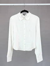 LONG SLEEVE BUTTON BLOUSE