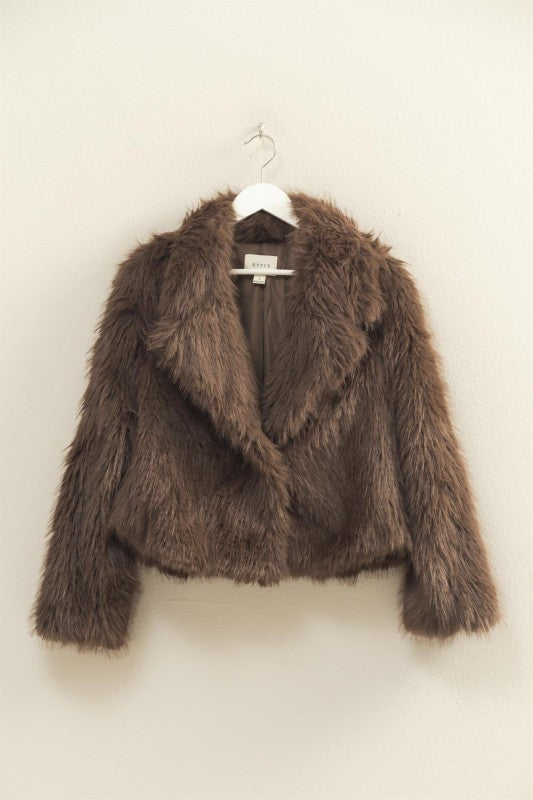 FAUX FUR JACKET