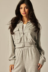 MILANO - POCKET FRONT ZIP JACKET