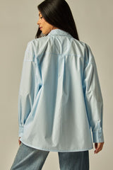 OVERSIZE POPLIN SHIRT