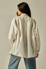 OVERSIZE POPLIN SHIRT