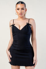 KIKI - TIE STRAP CAMI DRESS