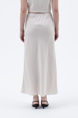 LINEN MAXI SKIRT