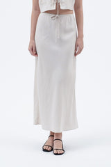 LINEN MAXI SKIRT