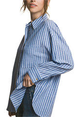 POCKET STRIPE SHIRT