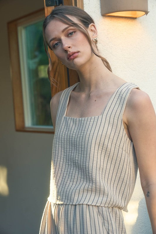 SELENA - STRIPE TANK