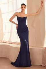 CLASS ACT - STRAPLESS GOWN